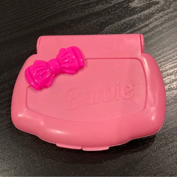 Vintage 90s Barbie for Girls Light up Compact Mirror w/comb. Still lights up! - Picture 4 of 7